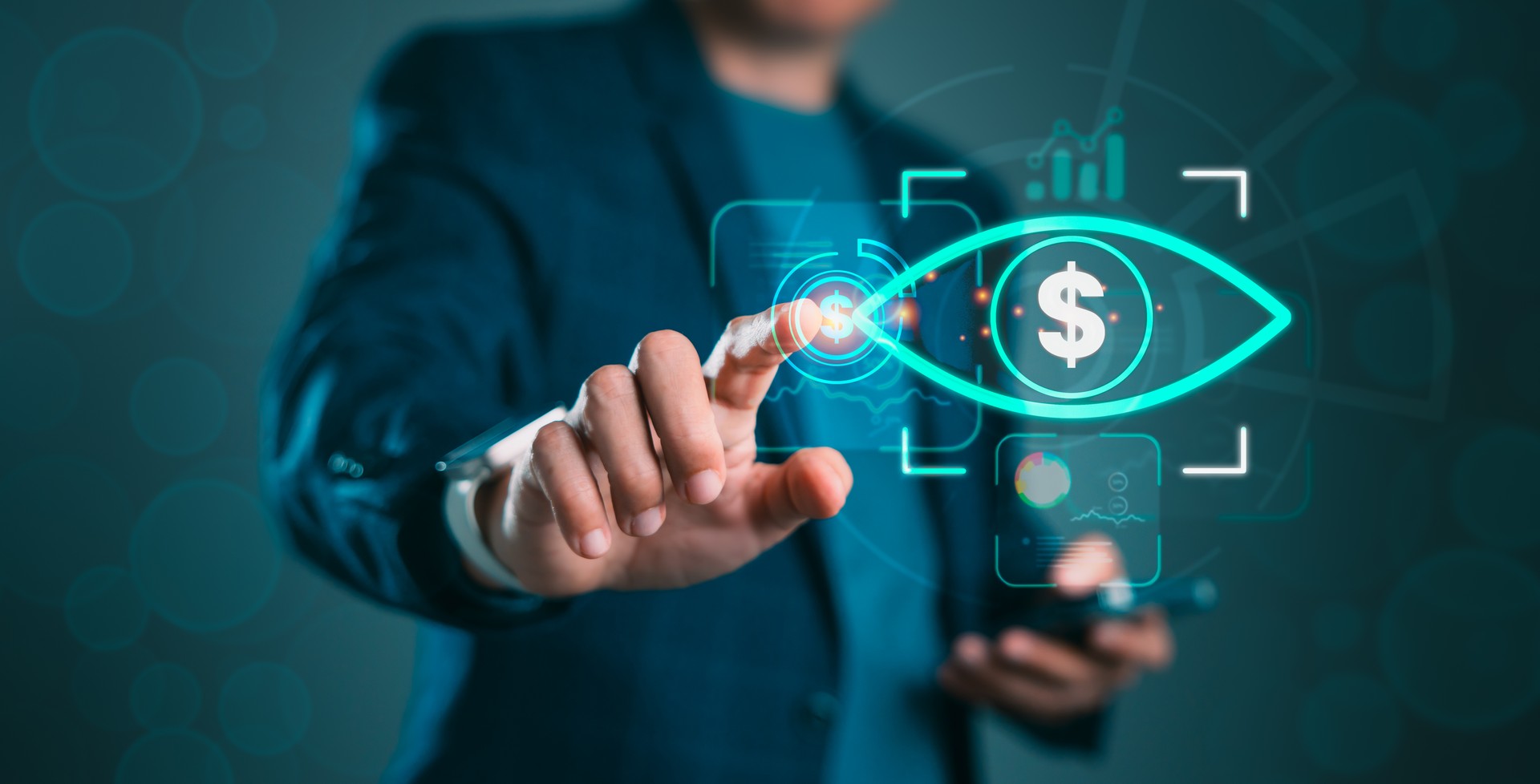 Financial Strategy Unleashed: Business People Analyzing Dynamic Markets